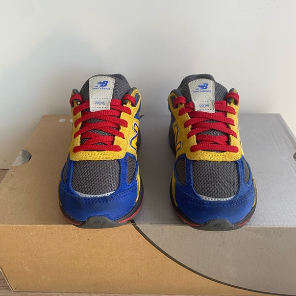 RARE New Balance 990 V5 x Shoe City x EAT Toddler Sneakers-  SZ 11 C - Picture 9 of 16